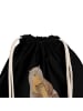 Mr. & Mrs. Panda rucksack beutel Otter Kind mit Spruch in Schwarz