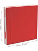 COFI 1453 IQ LEGO Stationary Locking Notebook - Schreibwaren in Rot