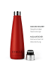 LA VAGUE GRAVITY Edelstahl-Isolierflasche in mattes Rot