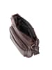 Strellson Schultertasche 'Abbey  in Dunkelbraun 22 x 25 x 5 cm'