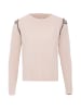 NAEMI Damen Pullover in Dunkelrosa