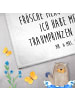 Mr. & Mrs. Panda Gästehandtuch Frosch Liebe mit Spruch in Weiß