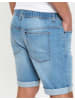 Threadbare Jeansshorts THB Short Denim Burt in Hellgrau