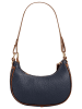 Samantha Look Handtasche echt Leder in blau