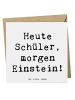 Mr. & Mrs. Panda Klappkarte Spruch Schulanfang Inspiration mit S... in Weiß