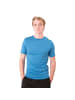 Occulto 100% Merino Shirt Montreal Azurblau M