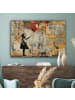 MuchoWow Leinwand Bilder Ballon