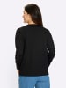 Sieh an! Rundhals-Shirt in schwarz