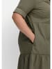 sheego Midikleid in khaki