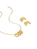 Luxenter Set Khima mit 18 Karat Gelbgold-Finish – KHIMA