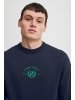 CASUAL FRIDAY Sweatshirt CFSage relaxed sweat w. embroidery in Blau