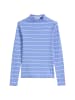 Marc O'Polo DENIM Ripp-Longsleeve slim in Medium Blue