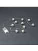 Butlers LED-Lichterkette ORIENTAL LIGHTS in Silber