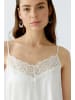 Oui Spitzentop in gardenia