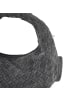 Les Visionnaires Greta Micro weave Handtasche Leder 20 cm asphalte
