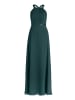 Vera Mont Abendkleid rückenfrei in Dusty Slate