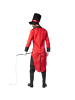 tectake Stilechtes und zeitloses Outfit eines Zirkusdirektors, rot