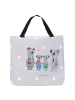 Mr. & Mrs. Panda Tasche Koala Familie zwei ohne Spruch in Grau Pastell