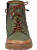 manitu Freizeit Stiefel, Freizeit Stiefeletten, Schnürstiefeletten in grün