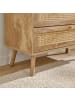 CALICOSY Kommode PALMO in Helles Holz - (W) 80  x (H) 79  x (L) 39  cm