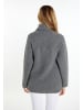 usha WHITE LABEL Damen Pullover in Dunkelgrau Melange