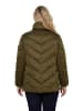 Ulla Popken Steppjacke in dunkles oliv
