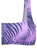 LASCANA ACTIVE Bustier-Bikini-Top in marine-flieder