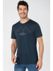 super.natural Merino T-Shirt in blau