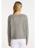 DreiMaster Maritim Strickpullover in Grau Melange