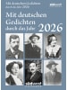 Südwest-Verlag Kalender - Mit deutschen Gedichten durch das Jahr 2026  - Tagesabreißkale