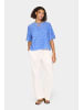 SAINT TROPEZ Kurzarm-Bluse ZojaSZ Lockere Passform in Provence