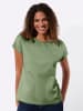 WITT WEIDEN Shirt in eucalyptus + ecru