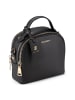 Lazarotti Bologna Leather Handtasche Leder 17 cm in black