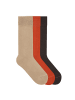 von Jungfeld Socken Signature Classics Bundle in Beige Brown/Brick Red/Dark Brown