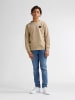 Petrol Industries Rundhals-Sweatshirt Coyote in Braun