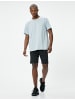 KOTON T-shirt in Blau - Grau