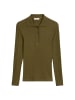 Marc O'Polo DfC Langarm-Poloshirt slim in Mossy Olive