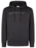 Jack & Jones Pullover JJMORTY OLD LOGO SWEAT HOOD SMU in Schwarz