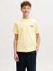 JACK & JONES Junior T-shirt in Pastel Yellow