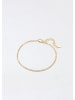 Hey Happiness Vergold. Armkette Singapurkette 925 Sterlingsilber in Gold - (L) 15,5-19 cm