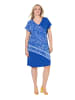 Ulla Popken Kleid in azurblau