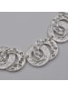 Steuer Modeschmuck Metall in Silbergrau