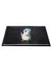 Mr. & Mrs. Panda Schmutzfangmatte Pinguin Duschen ohne Spruch in Kreidetafel
