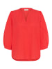 Kaffe Langarm-Bluse KAjollia Regular fit in Hibiscus
