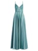 Vera Mont Abendkleid mit Placement in Bright Jade