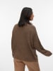 Vero Moda Strickpullover in Brown Lentil