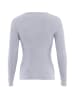 faina Women Sweater in Grau Melange