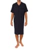 NORMANN Kurzarm Nachthemd Übergröße in marine
