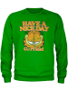 Garfield Pullover in Grün