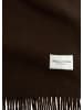 Marc O'Polo Schal mit Fransen in Dark Coffee